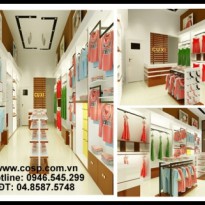 Thiết Kế Shop Thời Trang Trẻ Em Cuxi